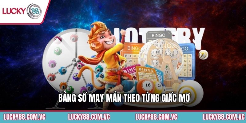 Bảng số may mắn theo từng giấc mơ