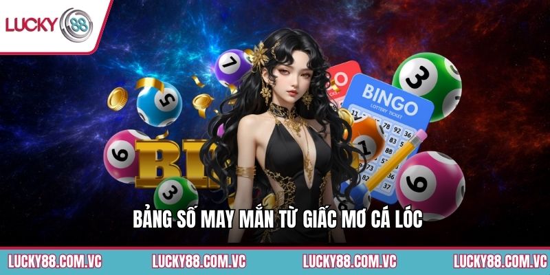 Bảng số may mắn từ giấc mơ cá lóc