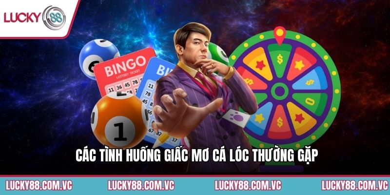 Các tình huống giấc mơ cá lóc thường gặp