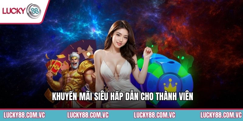 Khuyến mãi siêu hấp dẫn cho thành viên