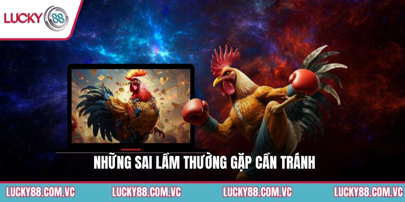 Những sai lầm thường gặp cần tránh